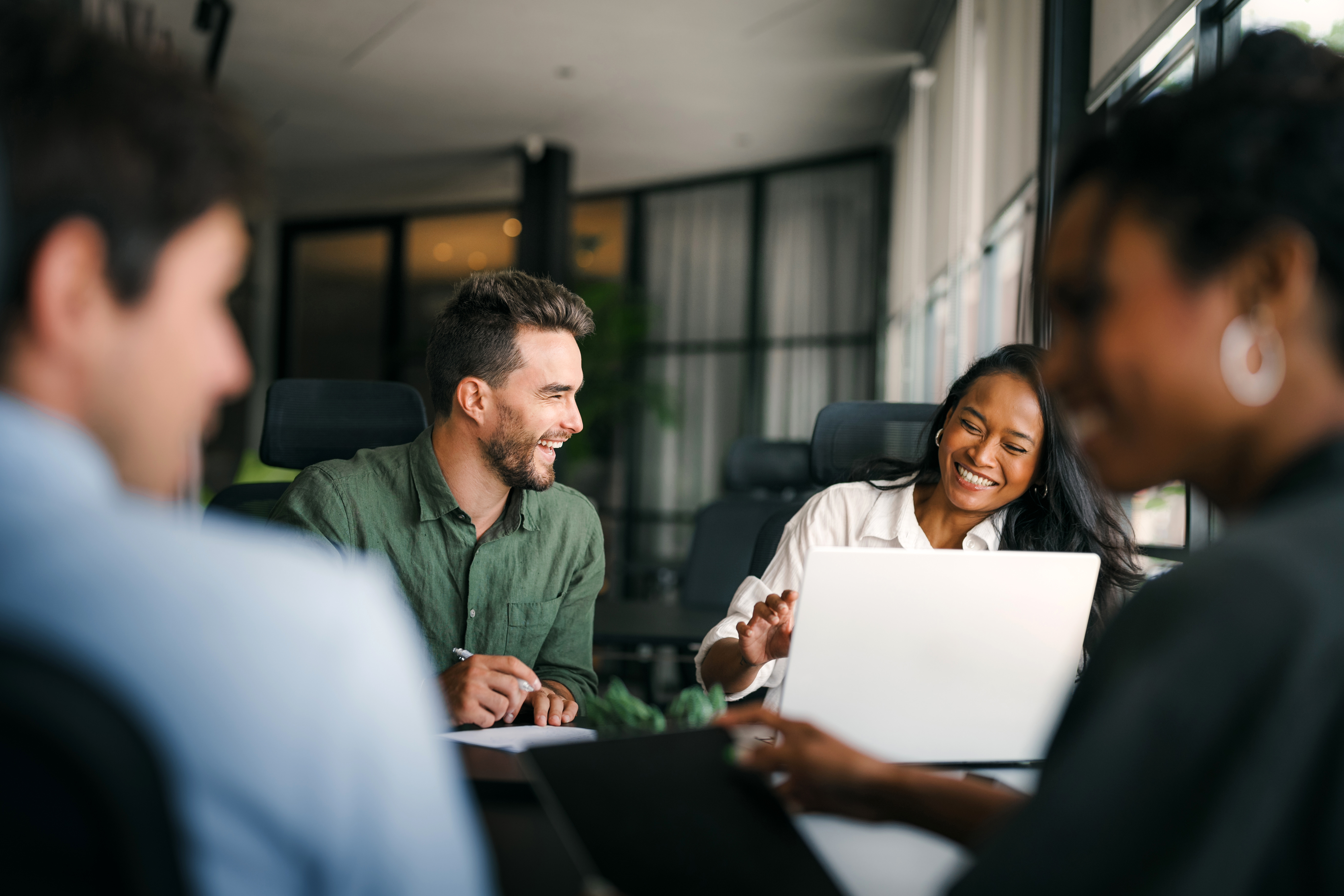 A team working through a Workday payroll programme together