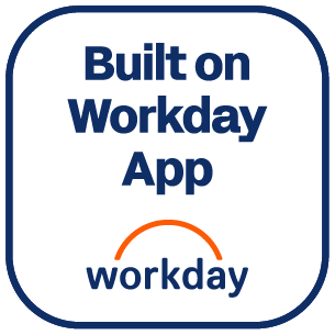 Built on Workday certified app badge